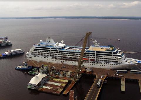 Temporada de cruzeiros está aberta em Manaus