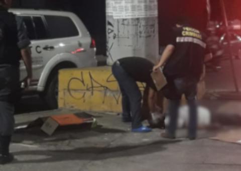 Homem morre atropelado durante fuga de assaltantes em Manaus