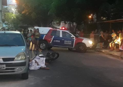 Homem tem perna decepada e morre após colisão violenta de motos em Manaus
