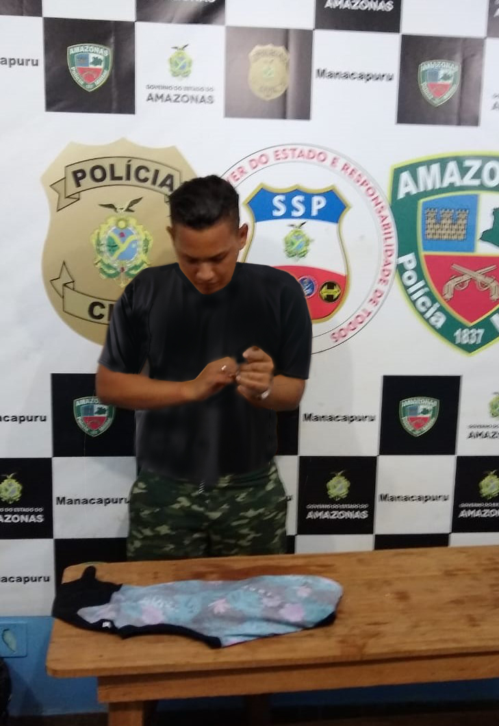 Homem suspeito de roubar e agredir idosa é preso no Amazonas 