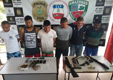 'Tiara', 'Aranha' e mais 4 são presos durante operação policial no Amazonas