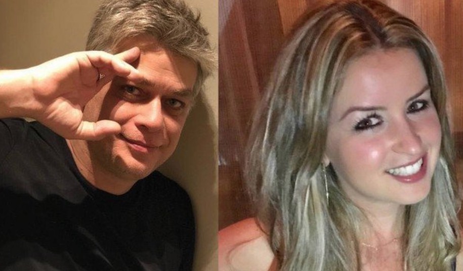 Fábio Assunção engata namoro com loira gata