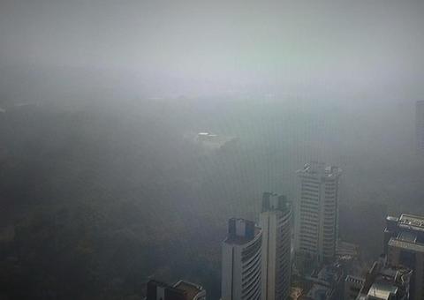 Manaus amanhece encoberta por fumaça neste feriado