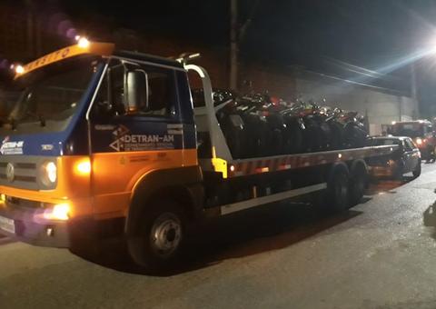 Mais de 200 veículos são apreendidos durante feriado no Amazonas 