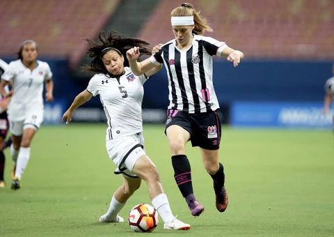 Sereias da Vila goleiam chilenas em estreia da Libertadores, na Arena da Amazônia 