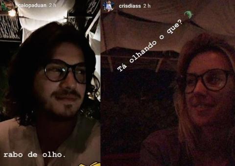 Cris Dias está namorando ator Caio Paduan 