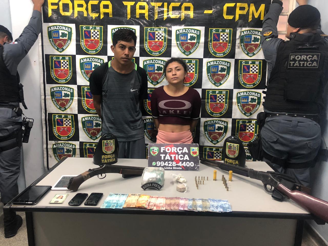 Polícia prende dez pessoas e apreende dois adolescentes em Manaus 