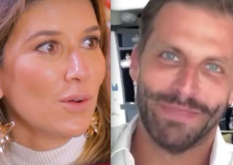 Henri Castelli pega Rebeca Abravanel de surpresa e a convida para sair em vídeo