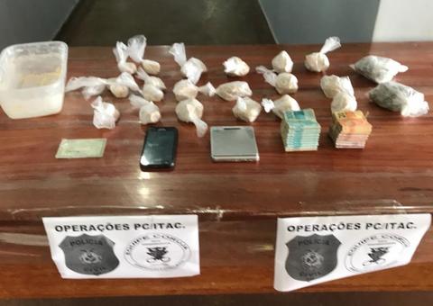 Drogas e R$12 mil em espécie são apreendidos em casa no Amazonas