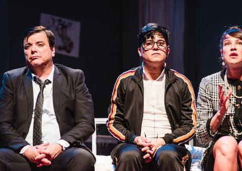 Luana Piovani, Thelmo Fernandes e Omar Menezes apresentam espetáculo em Manaus