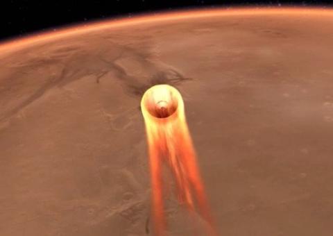 Sonda da Nasa pousa em Marte nesta segunda-feira