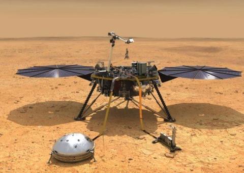 Sonda da Nasa pousa em Marte