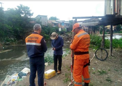 Defesa Civil e CPRM definem cotas de atenção, alerta e emergência de enchente no Amazonas