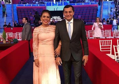 Wilson Lima e primeira-dama curtem festa do Instituto Neymar em São Paulo