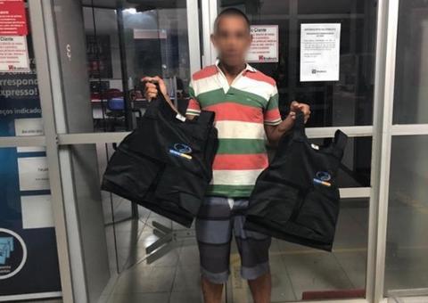 Homem é preso suspeito de tentar furtar agência bancária em Manaus