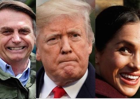 'Time' abre votação para 'Personalidade do Ano' com Trump, Meghan, Bolsonaro e outros