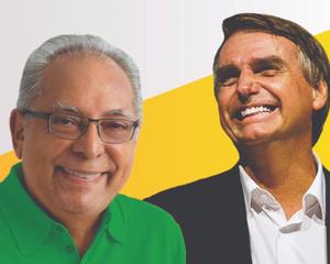 Bolsonaro e Amazonino têm projetos comuns para o combate à violência