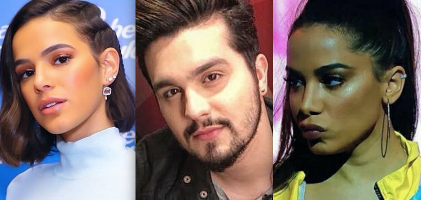 Luan Santana revela que ficou com Bruna Marquezine e Anitta; saiba mais