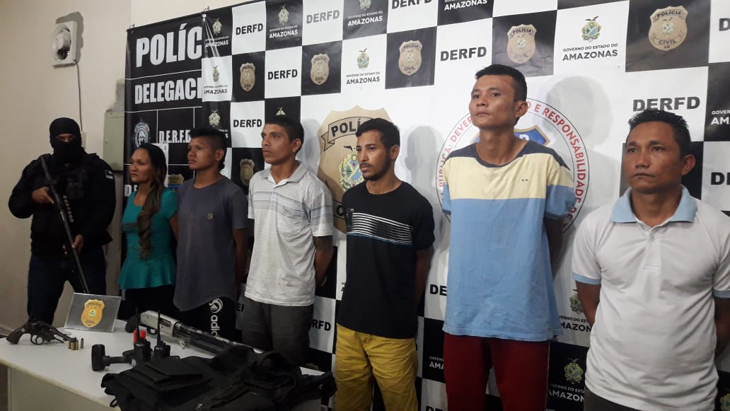 Grupos suspeito de matar vigilante é preso em Manaus 