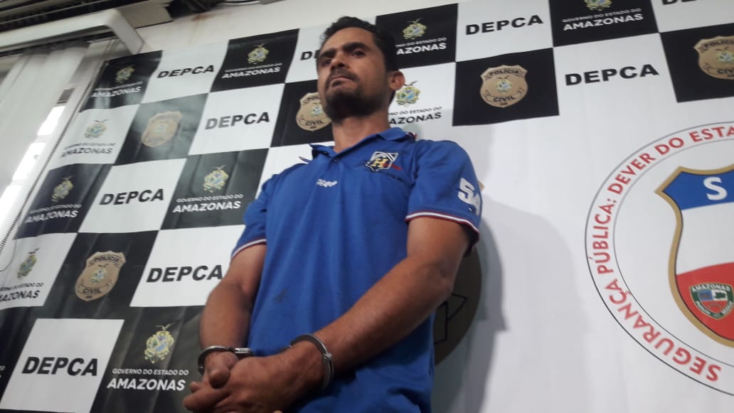 Homem é preso suspeito de dopar e estuprar enteada em Manaus