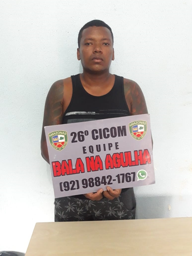 Foragido do sistema prisional do Amapá é preso em conjunto de Manaus 