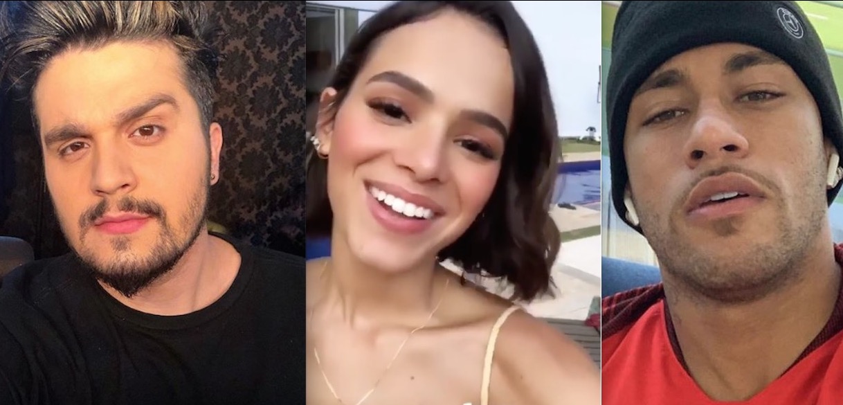 Neymar deixa de seguir Luan Santana após cantor confirmar affar com Bruna Marquezine