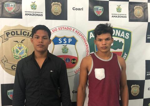 Polícia recupera mercadoria roubada em loja e prende dupla suspeita de tentativa de latrocínio no Amazonas 