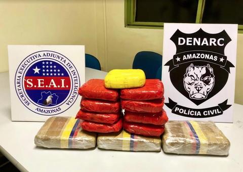 Passageiro e tripulante de embarcação são presos com drogas no Porto da Manaus Moderna