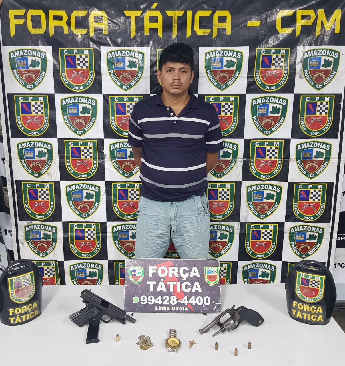 Polícia prende foragido do massacre do Compaj
