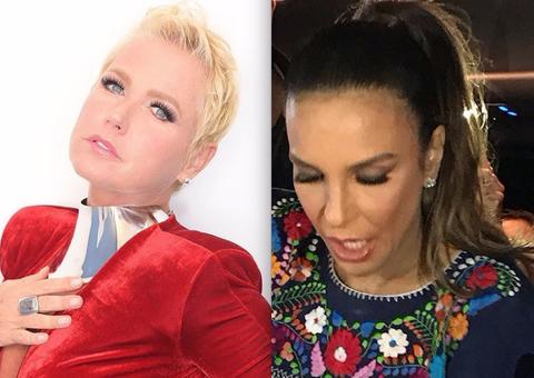 Amigas há décadas, Xuxa e Ivete se evitam em festa e causam estranhamento