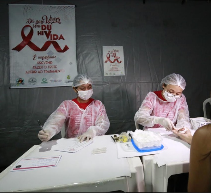 Ação de prevenção e combate ao vírus HIV é realizada em Manaus