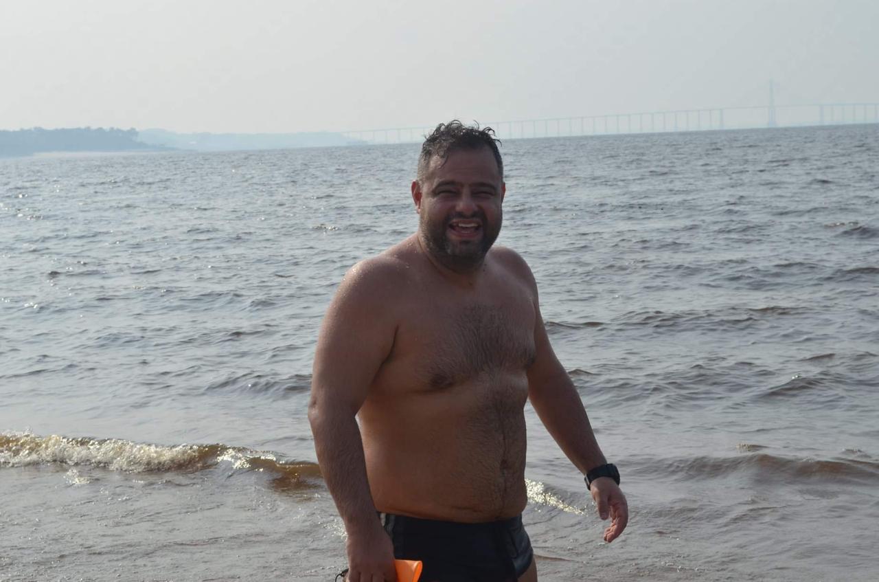 Nadador tenta superar `trauma` na disputa pelo Rio Negro Challenge