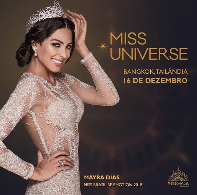 Miss Brasil Mayra Dias vai usar look de R$ 25 mil no Miss Universo e promete exaltar a Amazônia