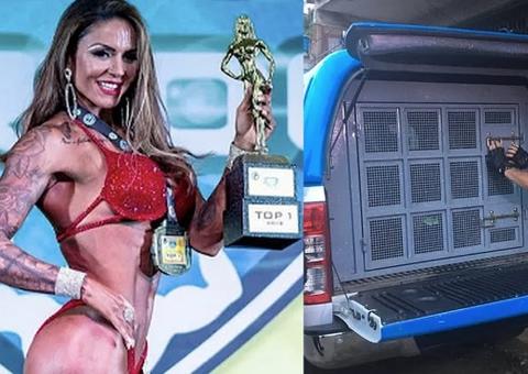 Fisiculturista apontada como namorada de traficante é presa durante operação