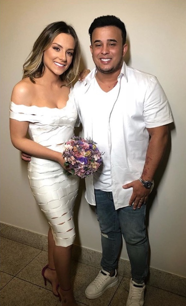 Kauan, da dupla com Matheus, se casa em Goiânia