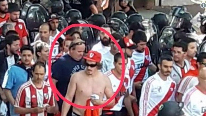 Detido torcedor do River acusado de ter atacado ônibus do Boca