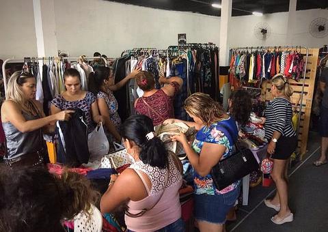 Bazar oferece serviços de SPA gratuitos e opções de presentes a partir de R$1,99