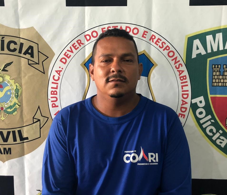 No Amazonas, polícia prende dupla suspeita de desviar material utilizado na pavimentação de vias