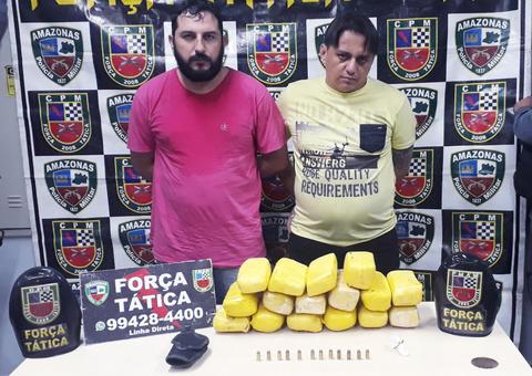 Dupla suspeita de abastecer bocas de fumo é presa em Manaus