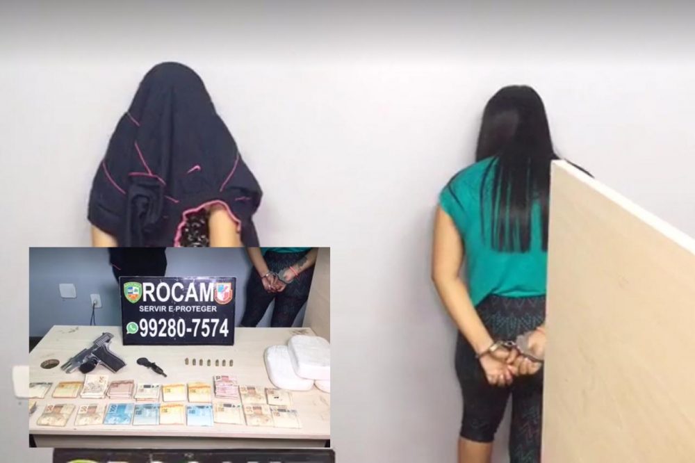 Com pistola e mais de R$ 15 mil, mulheres tentam subornar policiais em Manaus