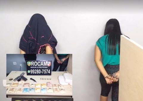 Com pistola e mais de R$ 15 mil, mulheres tentam subornar policiais em Manaus