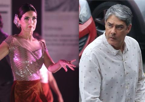  William Bonner leva a esposa para assistir espetáculo de dança de Fátima Bernardes