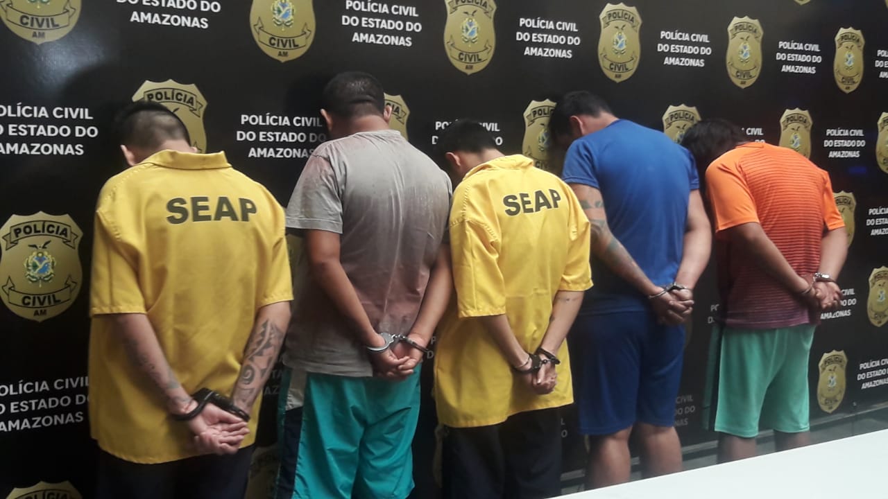 Cinco são presos por esquartejamento de detento em retaliação a morte de mulher após visitar marido no Compaj