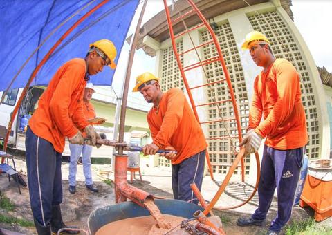 Com investimento de R$ 36 milhões, governo inicia trabalhos da Estação de Tratamento de Esgoto do Prosamim