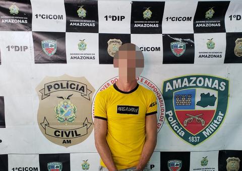 Homem suspeito de ameaçar de morte e disparar tiros em direção ao pai é preso em Manaus