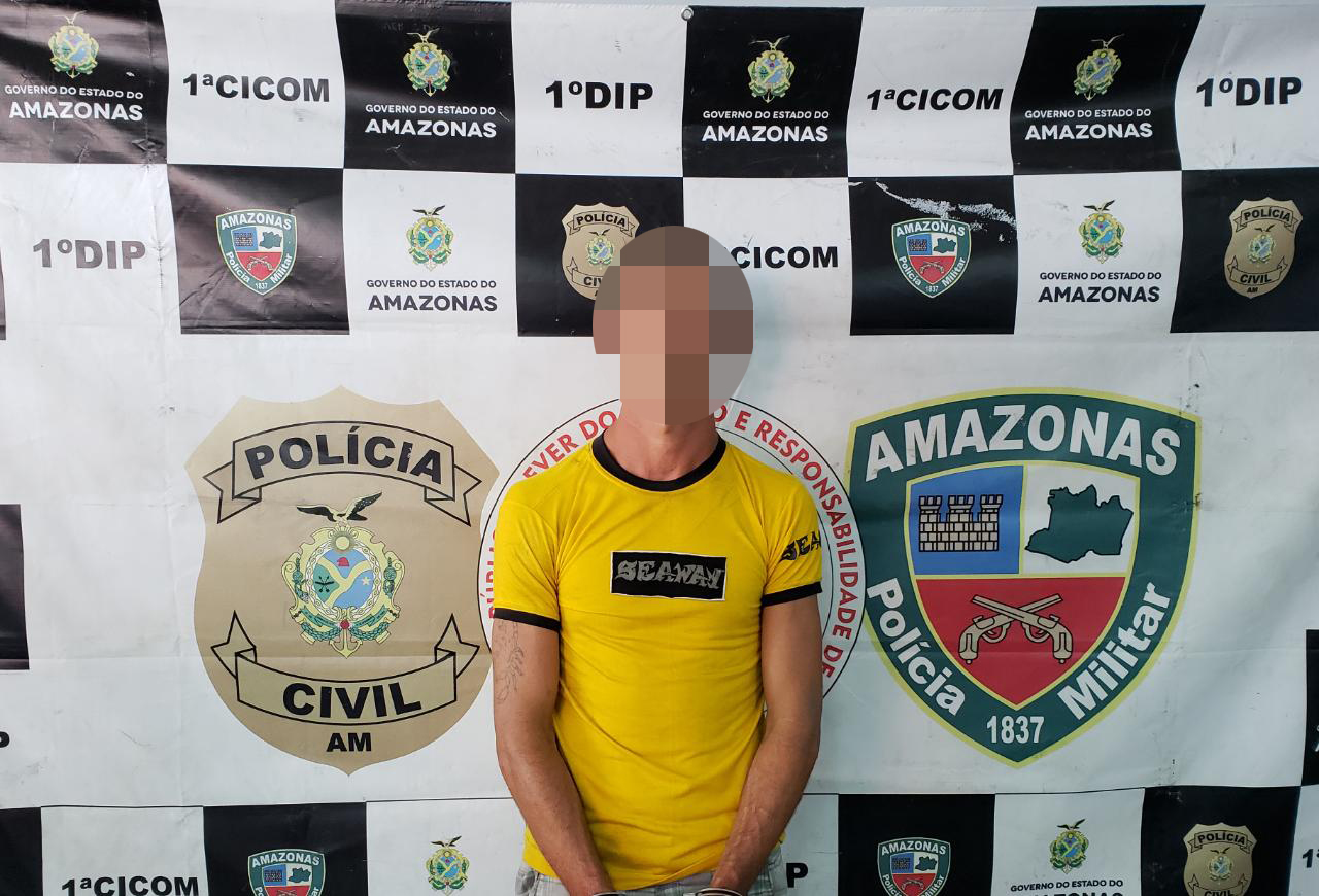 Homem suspeito de ameaçar de morte e disparar tiros em direção ao pai é preso em Manaus