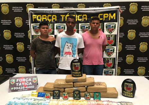 Em Manaus, baiano é preso enquanto aguardava encomenda de drogas em hotel