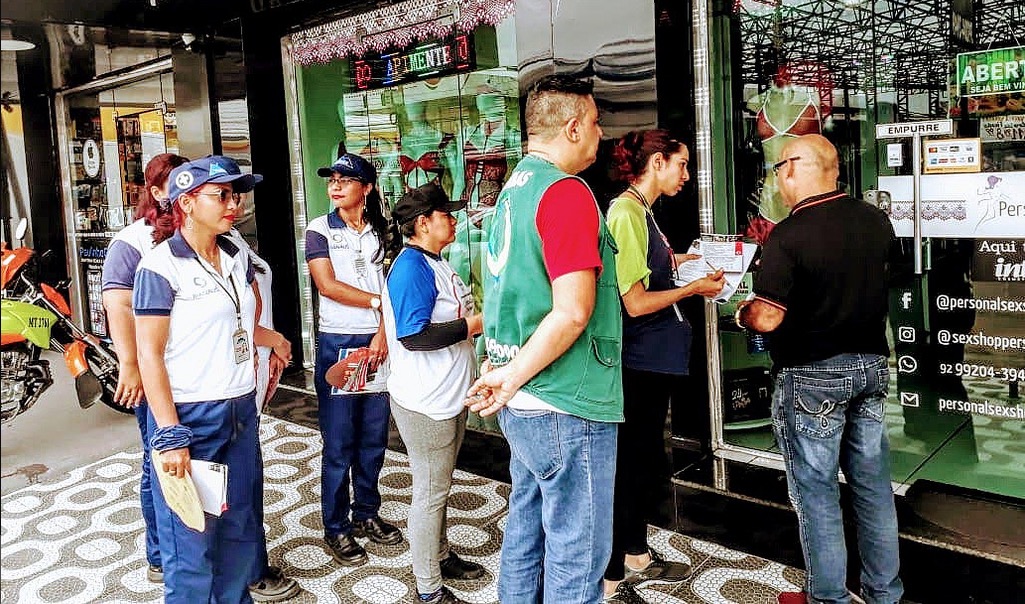 Ação de combate à poluição sonora é realizada em Manaus