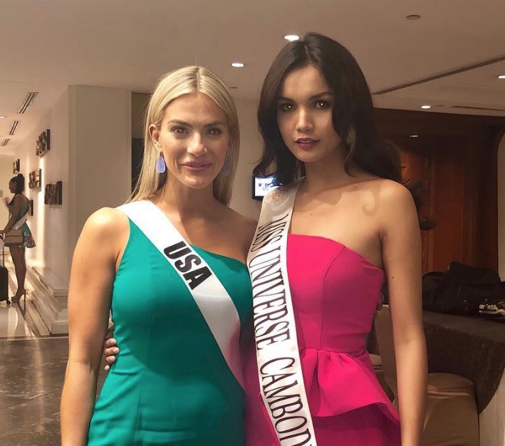 Miss Camboja aparece chorando após ser alvo de deboche de Miss EUA em vídeo