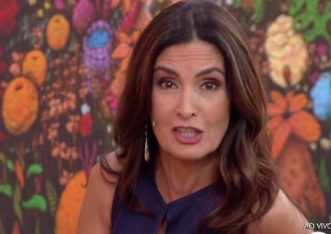 Humorista imita William Bonner no ‘Encontro’ e deixa Fátima Bernardes sem graça: ‘apelou’